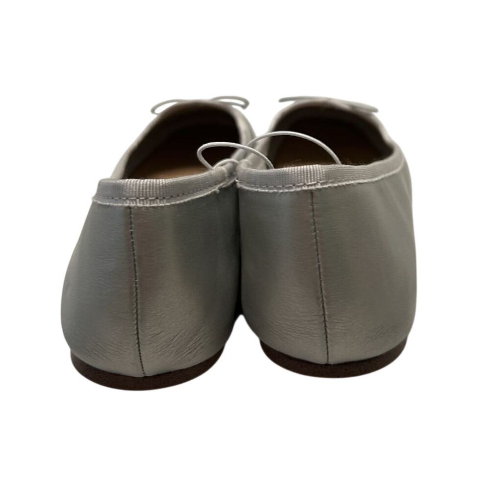 NWT a. new day Jackie Silver Memory Foam Classic Slip On Ballet Flats-Size 8* - Picture 8 of 10